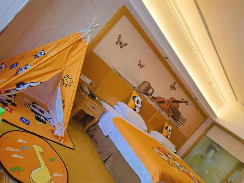 Bed in Borrman Hotel Nanning Anji Wanda Plaza Sulu Metro Station