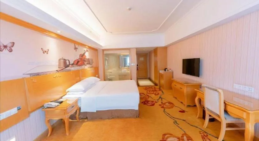 Bed in Borrman Hotel Nanning Anji Wanda Plaza Sulu Metro Station