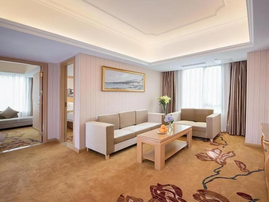 Bed in Borrman Hotel Nanning Anji Wanda Plaza Sulu Metro Station