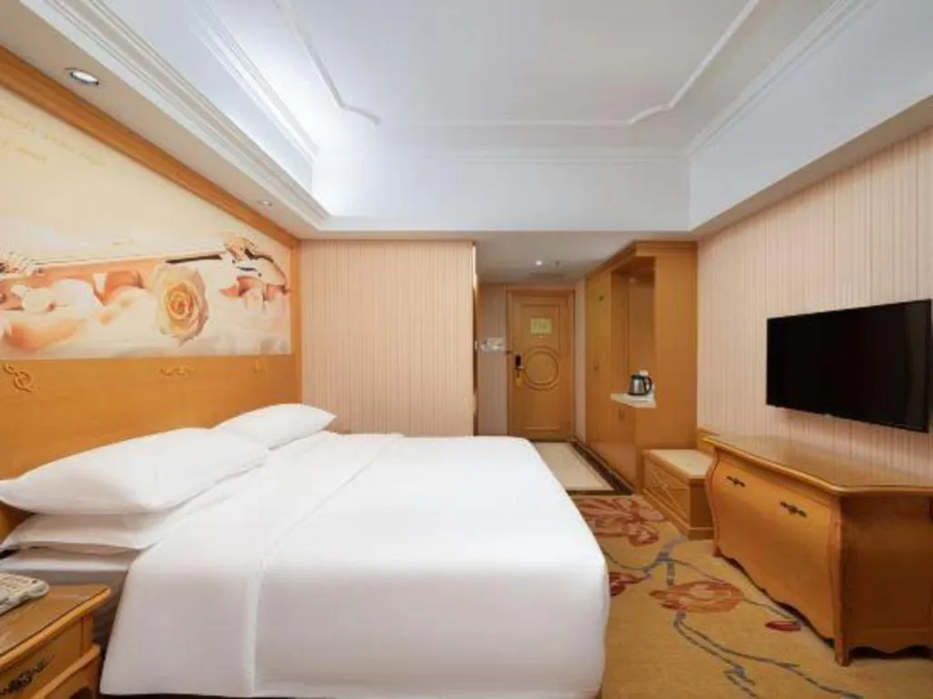 Bed in Borrman Hotel Nanning Anji Wanda Plaza Sulu Metro Station