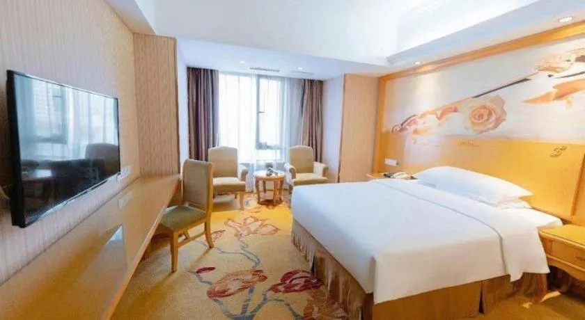 Bed in Borrman Hotel Nanning Anji Wanda Plaza Sulu Metro Station