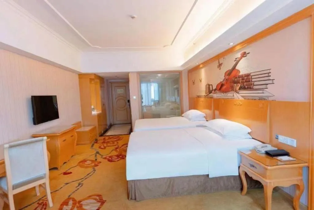 Bed in Borrman Hotel Nanning Anji Wanda Plaza Sulu Metro Station