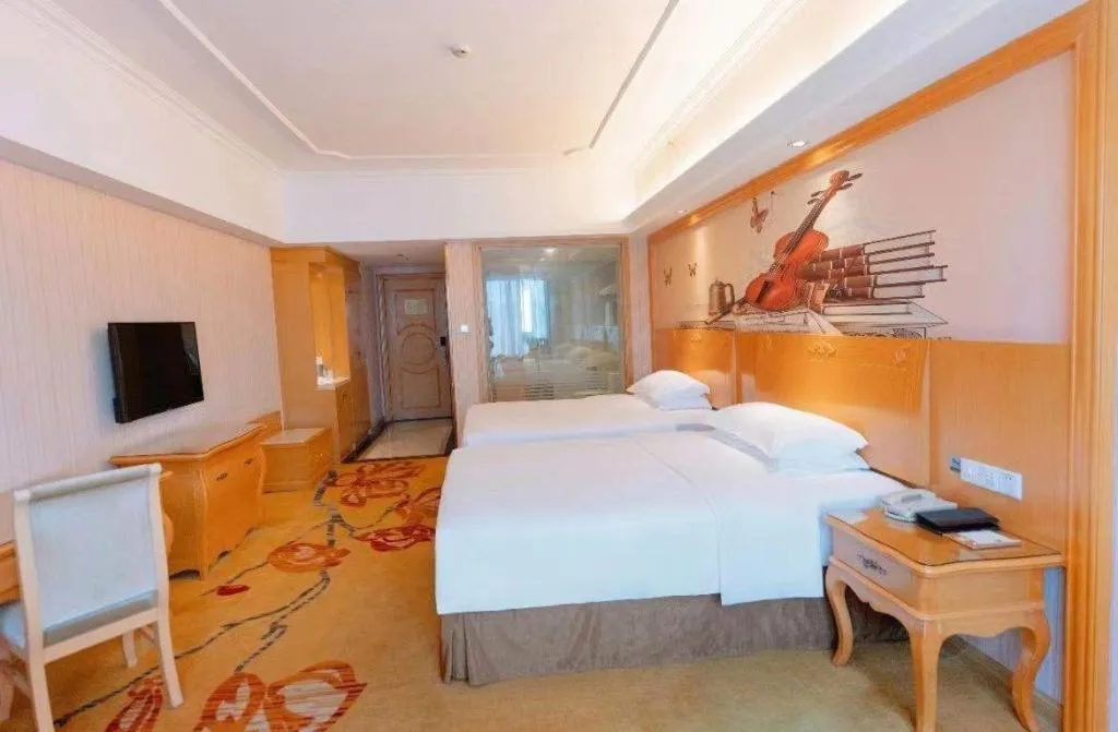Bed in Borrman Hotel Nanning Anji Wanda Plaza Sulu Metro Station