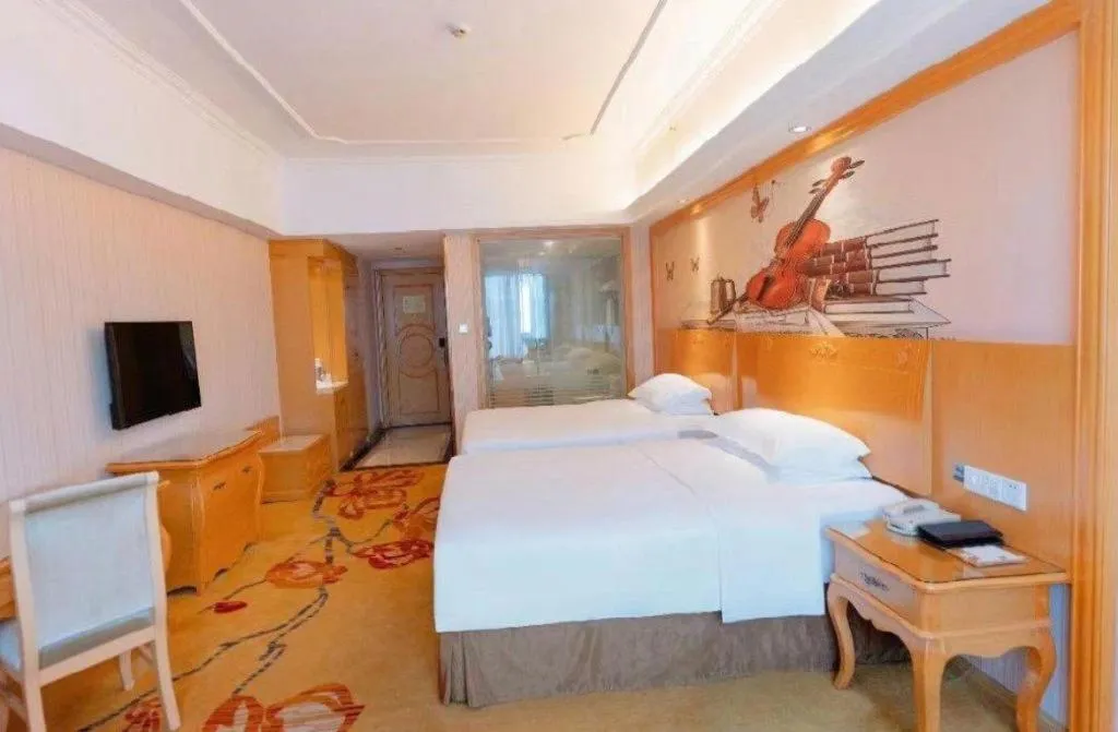 Bed in Borrman Hotel Nanning Anji Wanda Plaza Sulu Metro Station