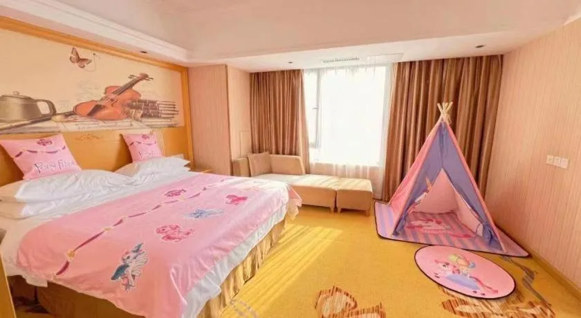 Bed in Borrman Hotel Nanning Anji Wanda Plaza Sulu Metro Station