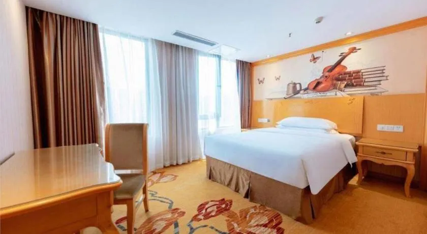 Bed in Borrman Hotel Nanning Anji Wanda Plaza Sulu Metro Station