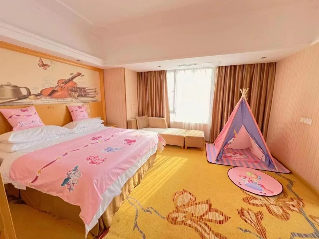 Bed in Borrman Hotel Nanning Anji Wanda Plaza Sulu Metro Station