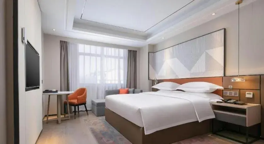 Bed in Borrman Hotel Jinhua Yiwu International Trade Mall Bed in Borrman Hotel Jinhua Yiwu International Trade Mall