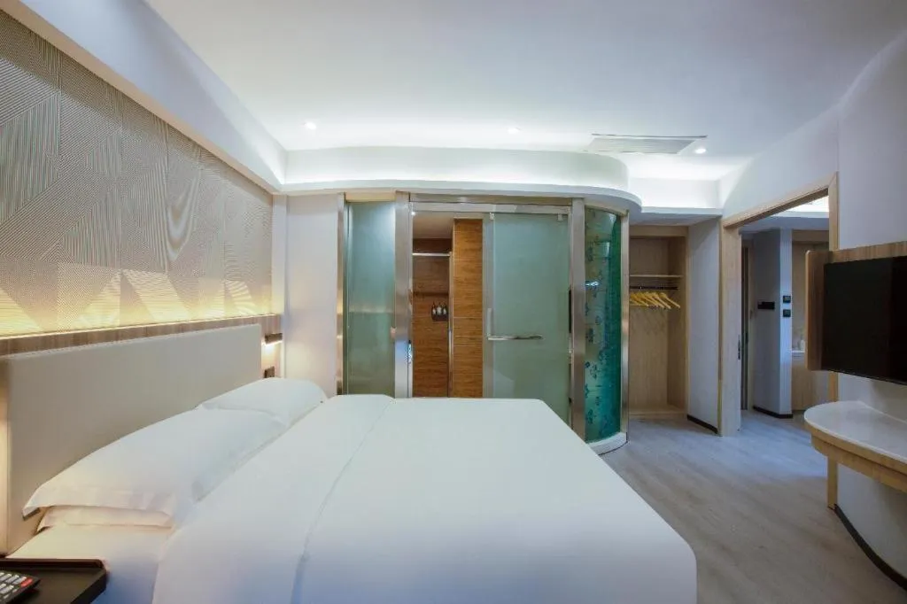 Bed in Borrman Hotel Jinhua Yiwu International Trade Mall