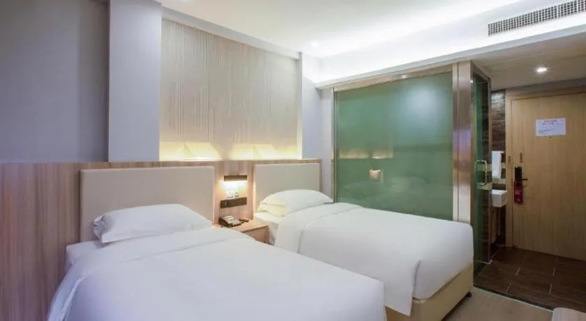 Bed in Borrman Hotel Jinhua Yiwu International Trade Mall