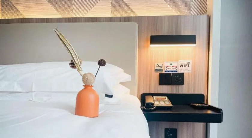 Bed in Borrman Hotel Jinhua Yiwu International Trade Mall