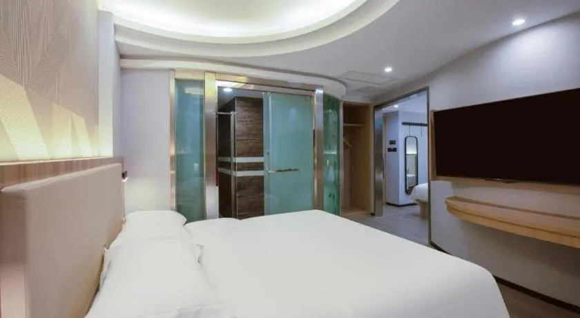 Bed in Borrman Hotel Jinhua Yiwu International Trade Mall