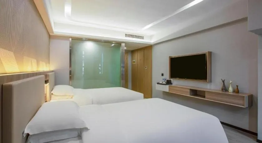 Bed in Borrman Hotel Jinhua Yiwu International Trade Mall
