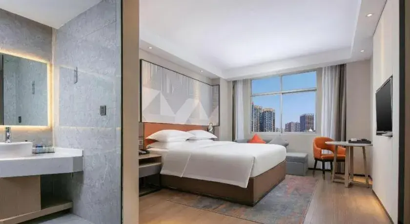 Bed in Borrman Hotel Jinhua Yiwu International Trade Mall Bed in Borrman Hotel Jinhua Yiwu International Trade Mall