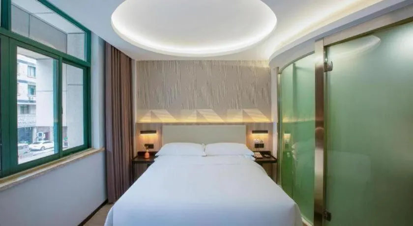 Bed in Borrman Hotel Jinhua Yiwu International Trade Mall