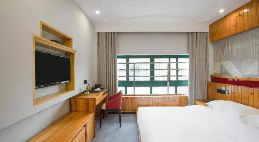 Bed in Borrman Hotel Jinhua Yiwu International Trade Mall
