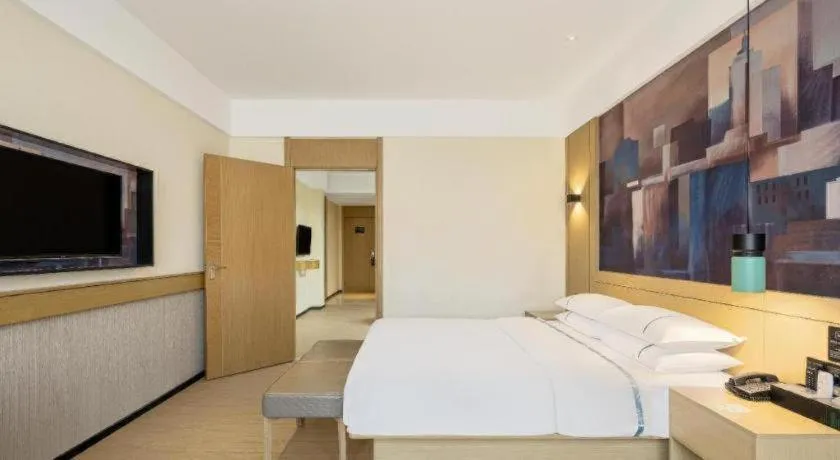 Bed in City Comfort Inn Fengcheng Recycle Park Geliyang