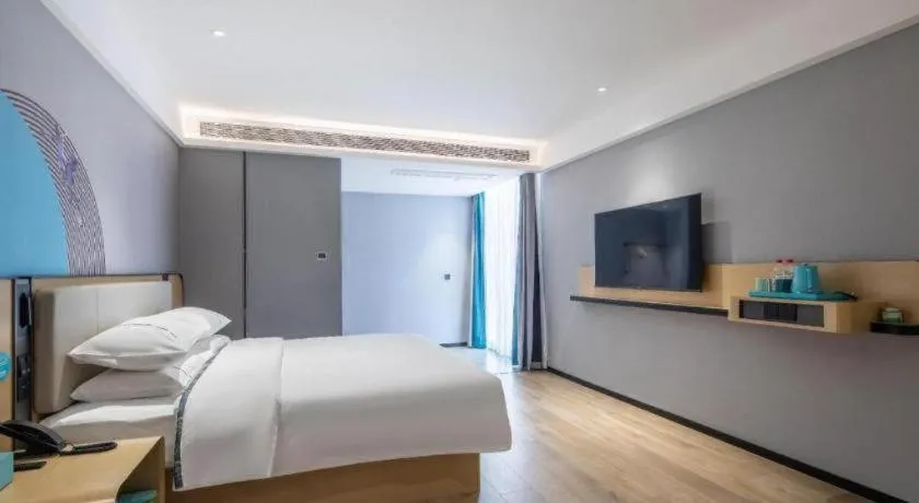 Bed in City Comfort Inn Jingjiang Zhongzhou Road Yushuiwan