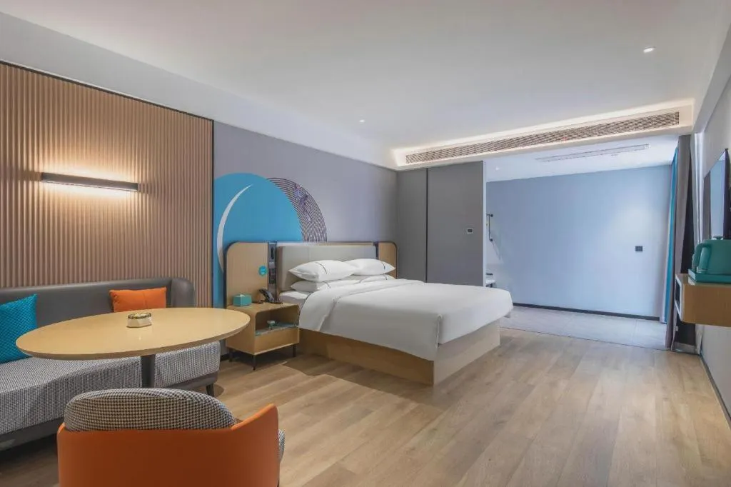 Bed in City Comfort Inn Jingjiang Zhongzhou Road Yushuiwan