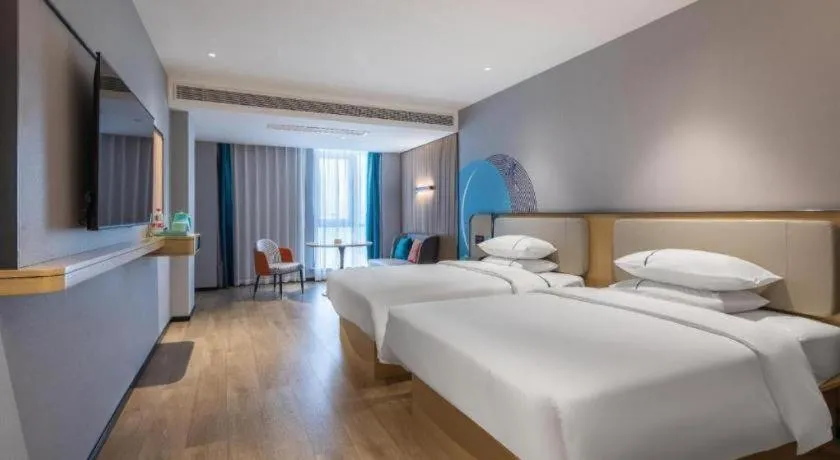 Bed in City Comfort Inn Jingjiang Zhongzhou Road Yushuiwan