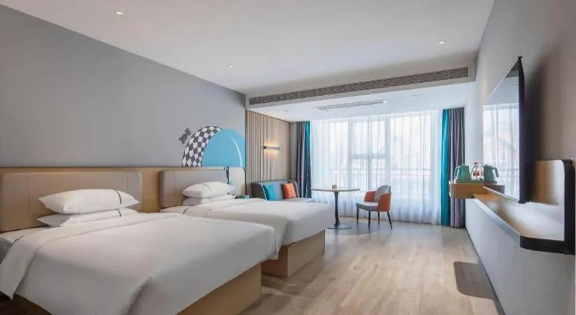 Bed in City Comfort Inn Jingjiang Zhongzhou Road Yushuiwan