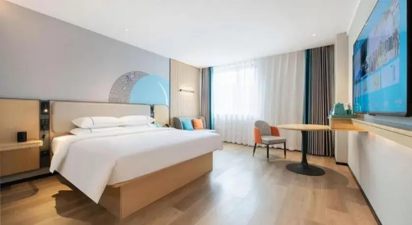 Bed in City Comfort Inn Jingjiang Zhongzhou Road Yushuiwan Bed in City Comfort Inn Jingjiang Zhongzhou Road Yushuiwan