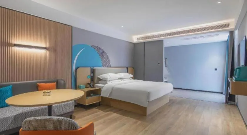 Bed in City Comfort Inn Jingjiang Zhongzhou Road Yushuiwan