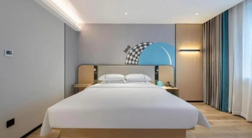 Bed in City Comfort Inn Jingjiang Zhongzhou Road Yushuiwan