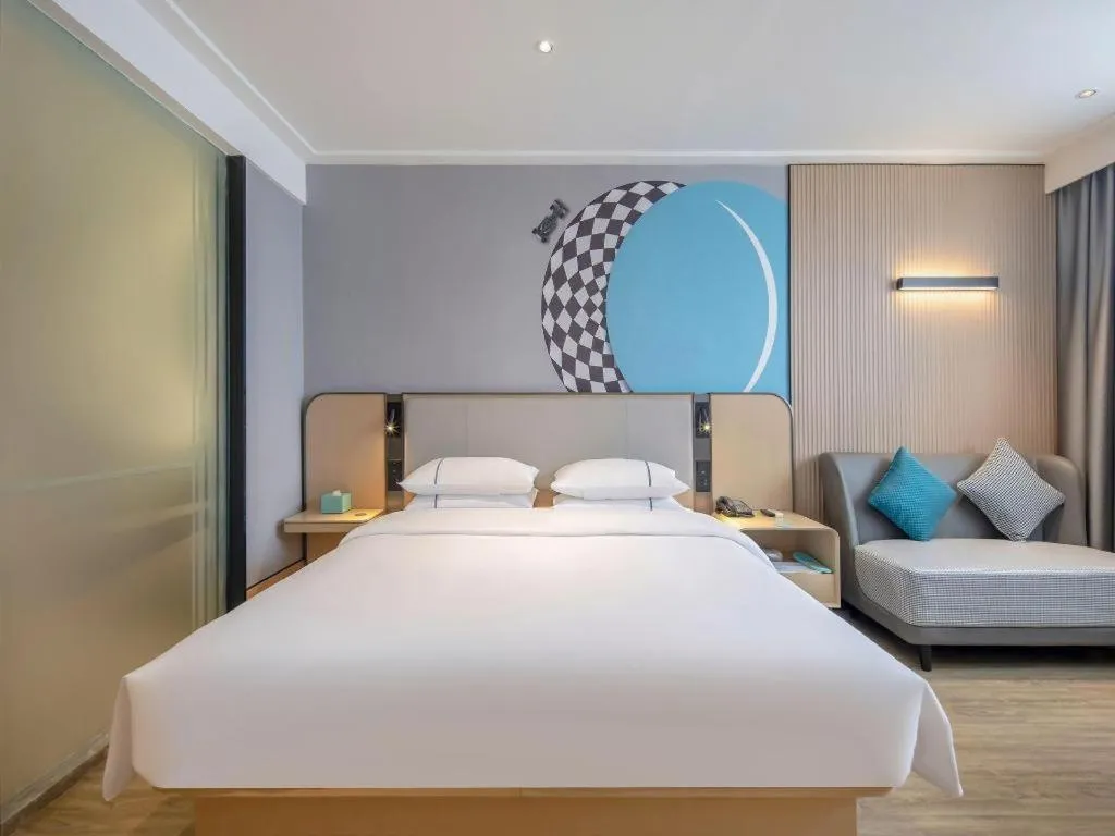 Bed in City Comfort Inn Jingjiang Zhongzhou Road Yushuiwan