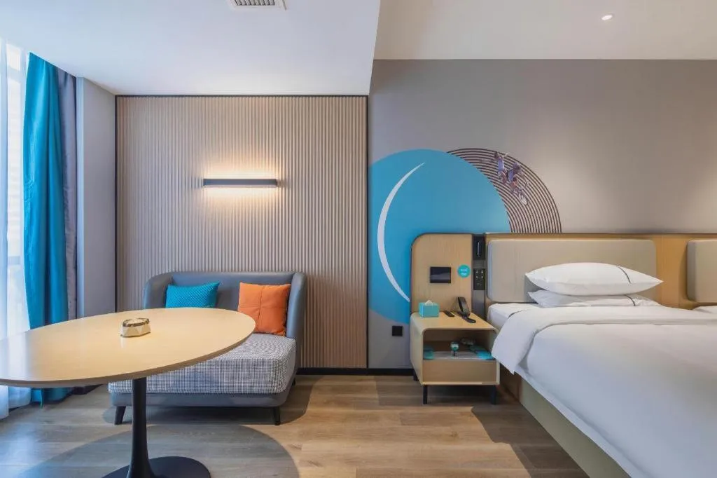 Bed in City Comfort Inn Jingjiang Zhongzhou Road Yushuiwan