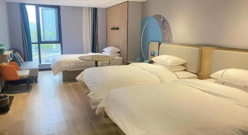 Bed in City Comfort Inn Jingjiang Zhongzhou Road Yushuiwan