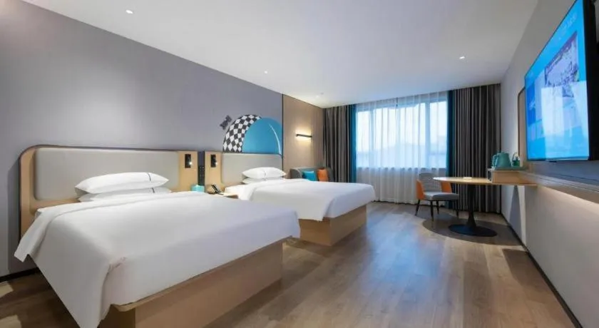 Bed in City Comfort Inn Jingjiang Zhongzhou Road Yushuiwan