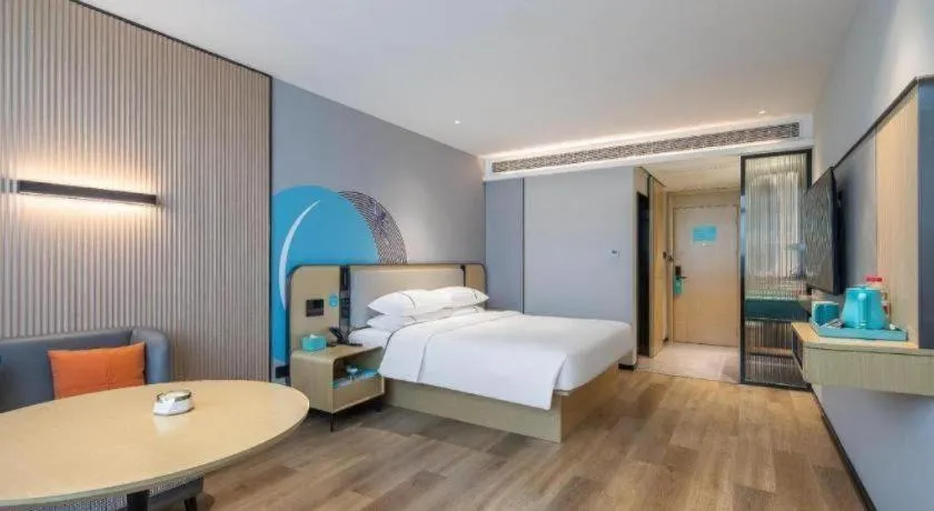 Bed in City Comfort Inn Jingjiang Zhongzhou Road Yushuiwan