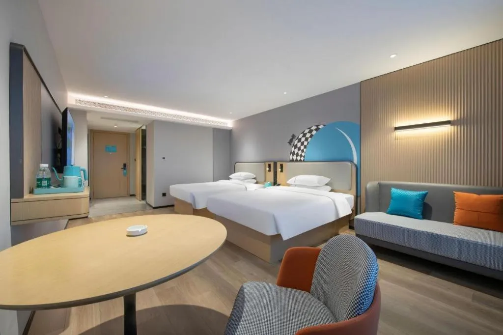 Bed in City Comfort Inn Jingjiang Zhongzhou Road Yushuiwan