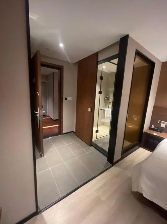 Bed in JTOUR Inn Wuhan Textile University