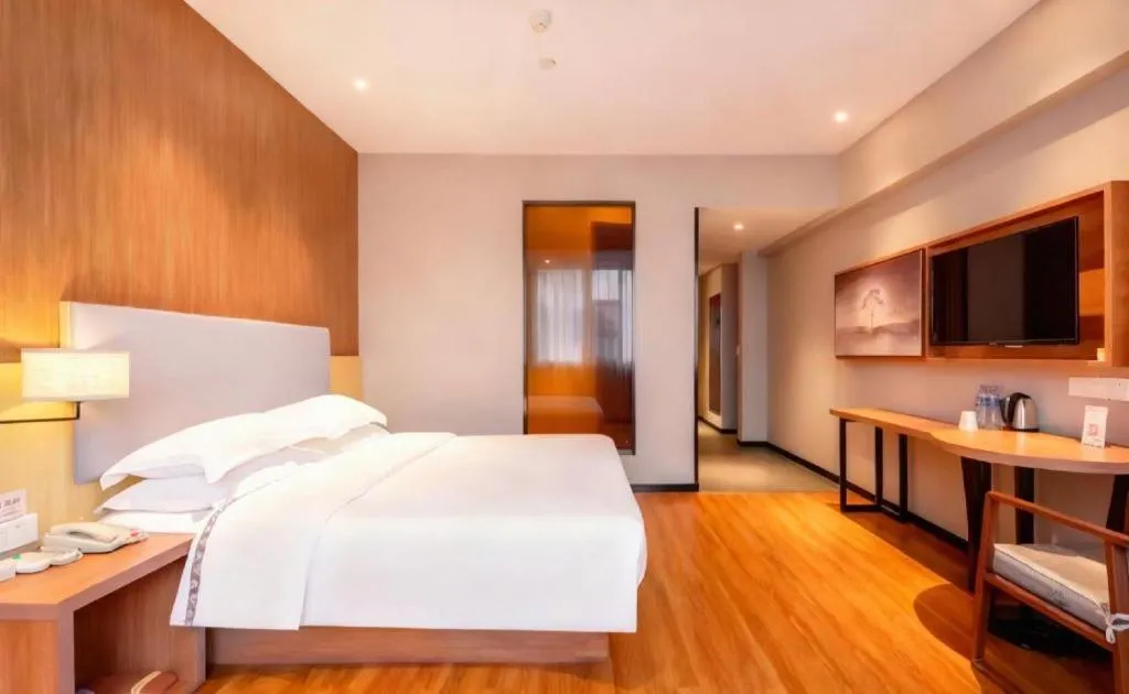 Bed in JTOUR Inn Wuhan Textile University