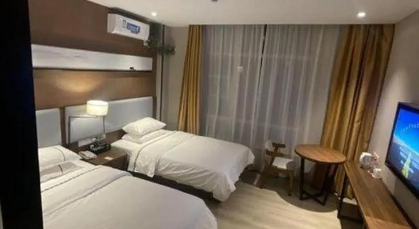 Bed in JTOUR Inn Wuhan Textile University