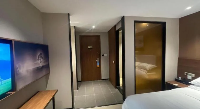 Bed in JTOUR Inn Wuhan Textile University