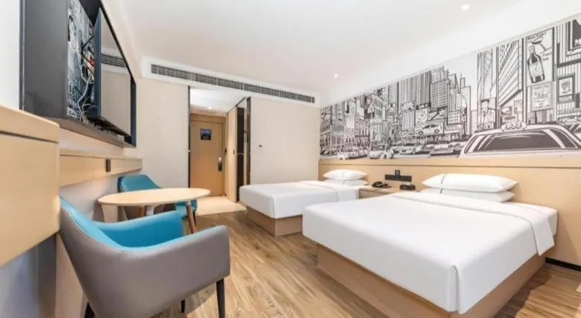 Bed in City Comfort Inn Qianjiang Government