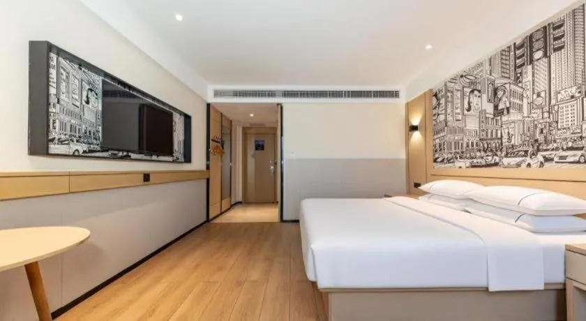 Bed in City Comfort Inn Qianjiang Government