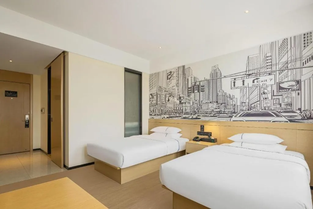 Bed in City Comfort Inn Nanping Jian'ou West Station Municipal Government