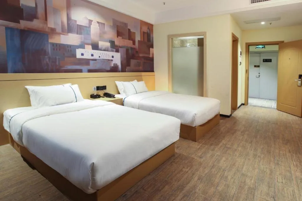 Bed in City Comfort Inn Nanping Jian'ou West Station Municipal Government