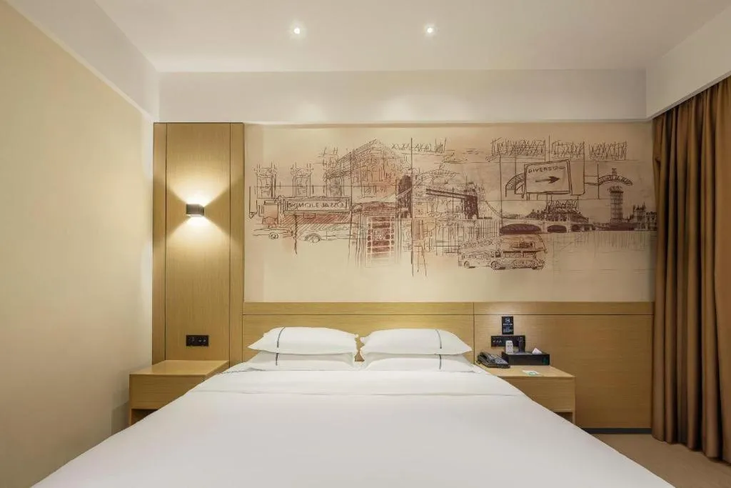 Bed in City Comfort Inn Nanping Jian'ou West Station Municipal Government