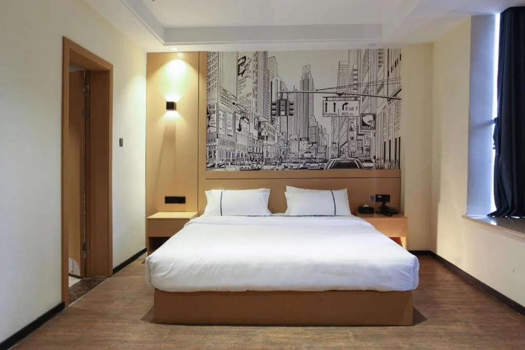 Bed in City Comfort Inn Nanping Jian'ou West Station Municipal Government