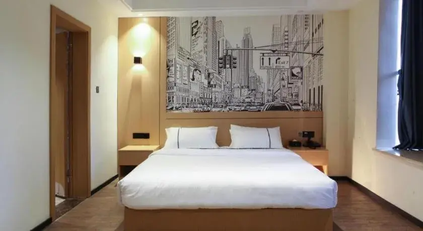 Bed in City Comfort Inn Nanping Jian'ou West Station Municipal Government Bed in City Comfort Inn Nanping Jian'ou West Station Municipal Government