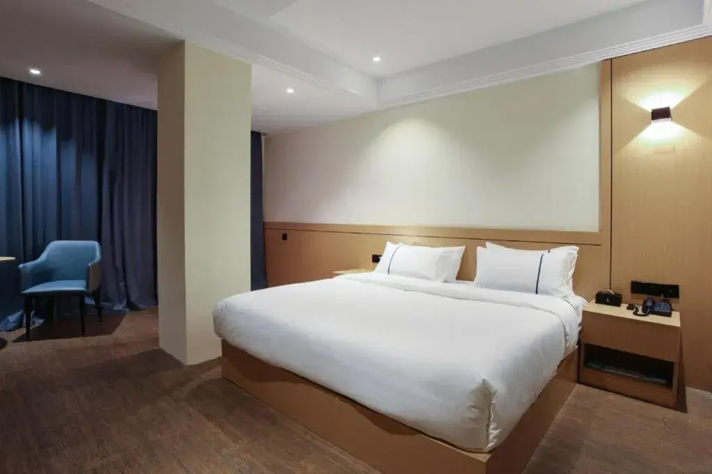 Bed in City Comfort Inn Nanping Jian'ou West Station Municipal Government Bed in City Comfort Inn Nanping Jian'ou West Station Municipal Government