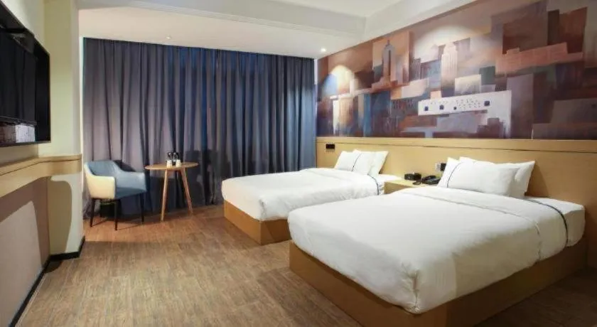 Bed in City Comfort Inn Nanping Jian'ou West Station Municipal Government