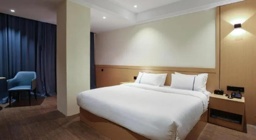 Bed in City Comfort Inn Nanping Jian'ou West Station Municipal Government