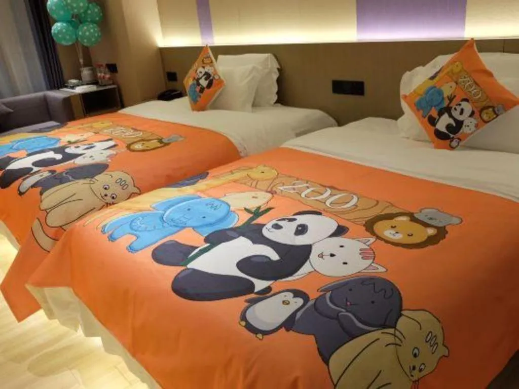 Bed in Borrman Hotel Zhongshan Lihe Plaza