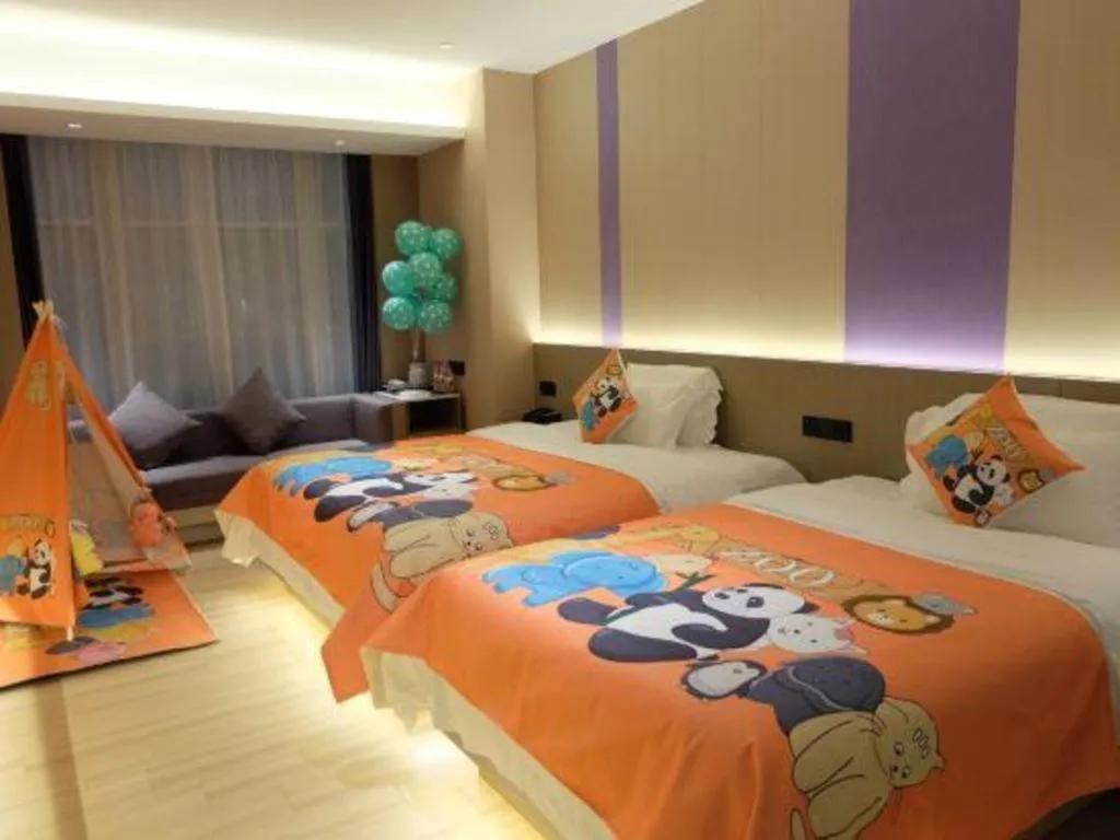 Bed in Borrman Hotel Zhongshan Lihe Plaza